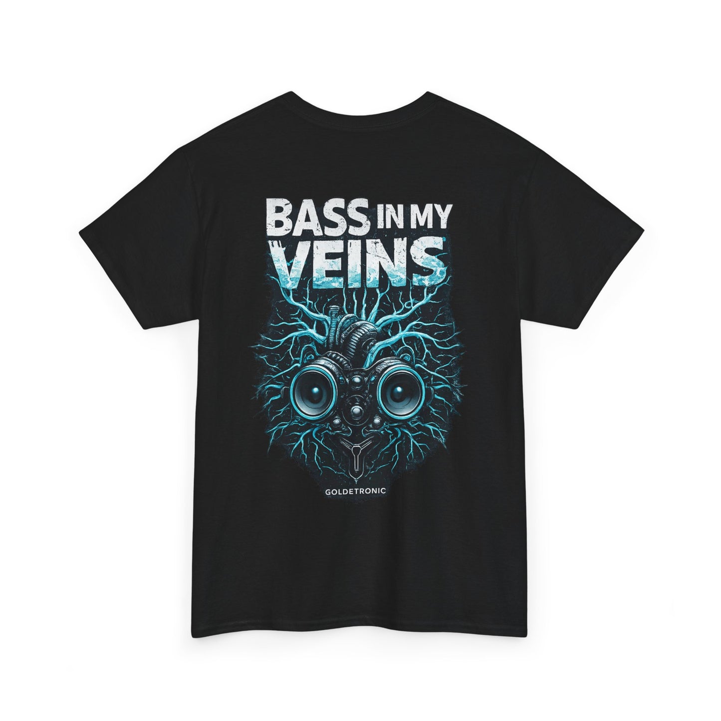 Unisex T‑Shirt — Rave Streetwear Bass in my Veins Hardstyle Festival