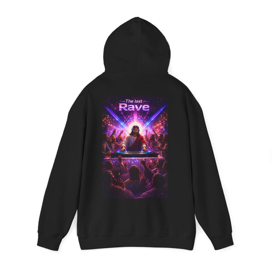 Hardstyle Hoodie Herren & Damen – THE LAST RAVE Festival Pullover | Rave Streetwear