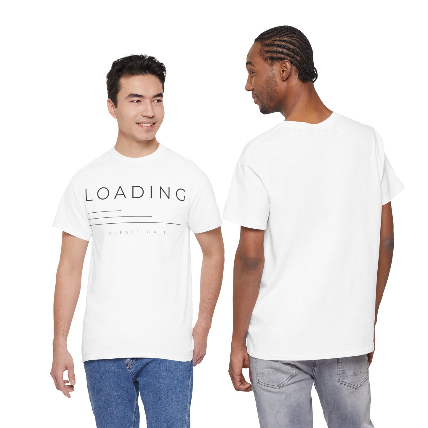 Unisex T‑Shirt — Loading White
