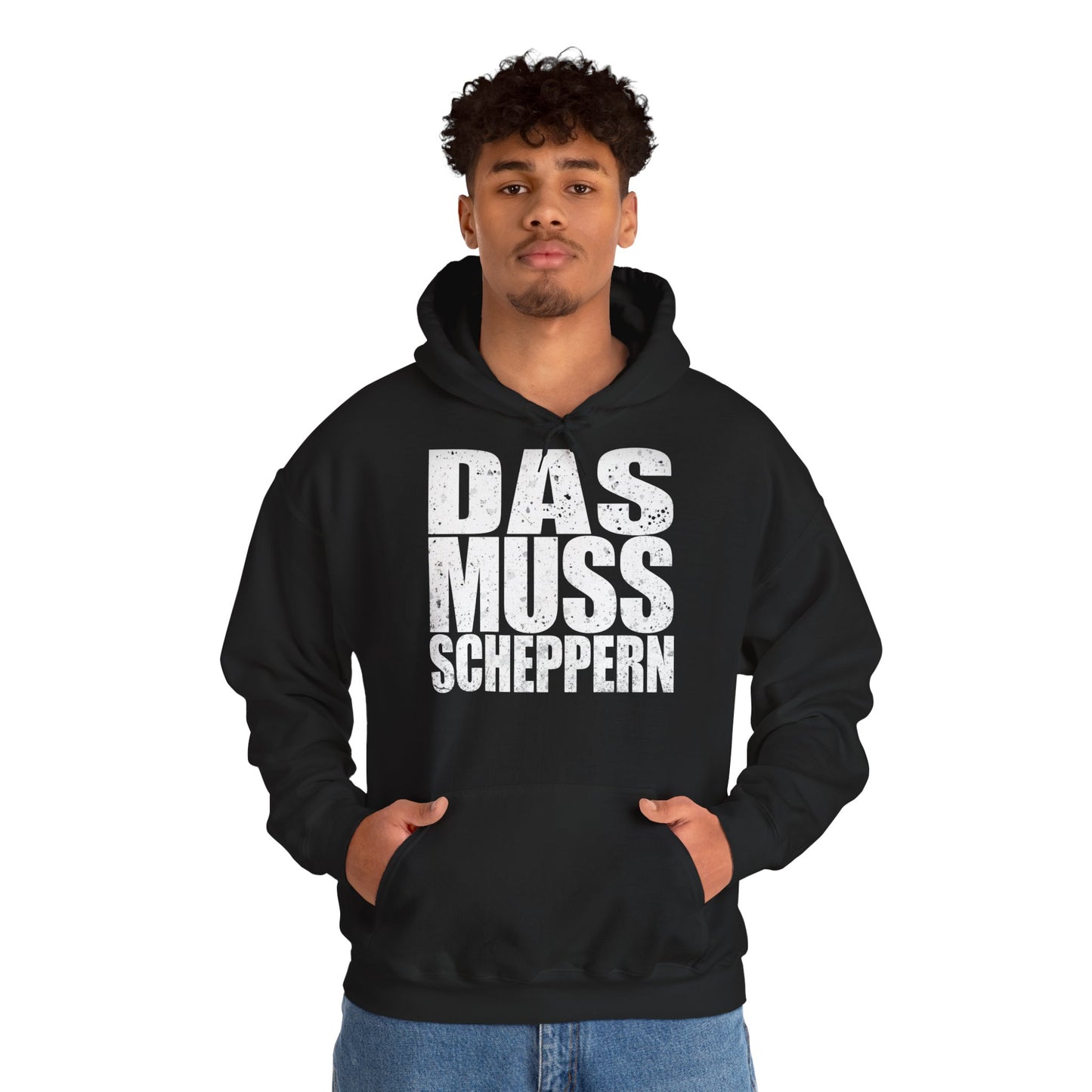 Hardstyle Hoodie Herren & Damen – DAS MUSS SCHEPPERN Festival Pullover | Rave Streetwear