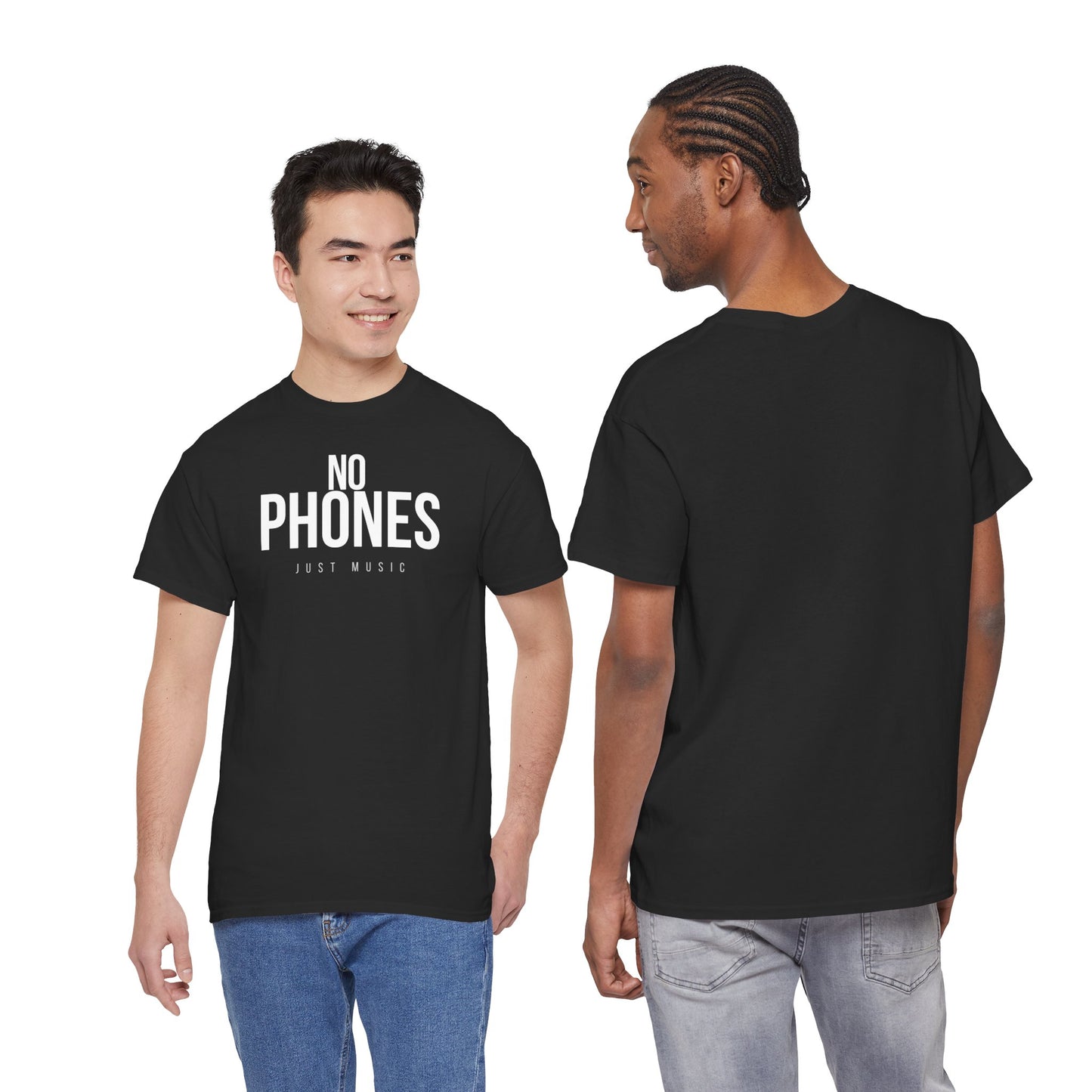 Unisex T‑Shirt — No Phones