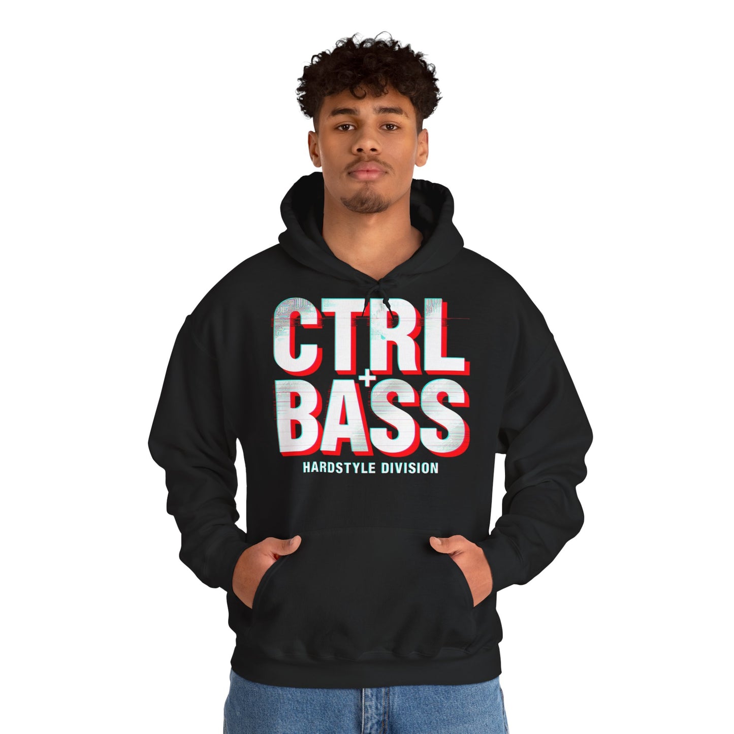 Hardstyle Hoodie Herren & Damen – CTRL+BASS Pullover | Rave Streetwear