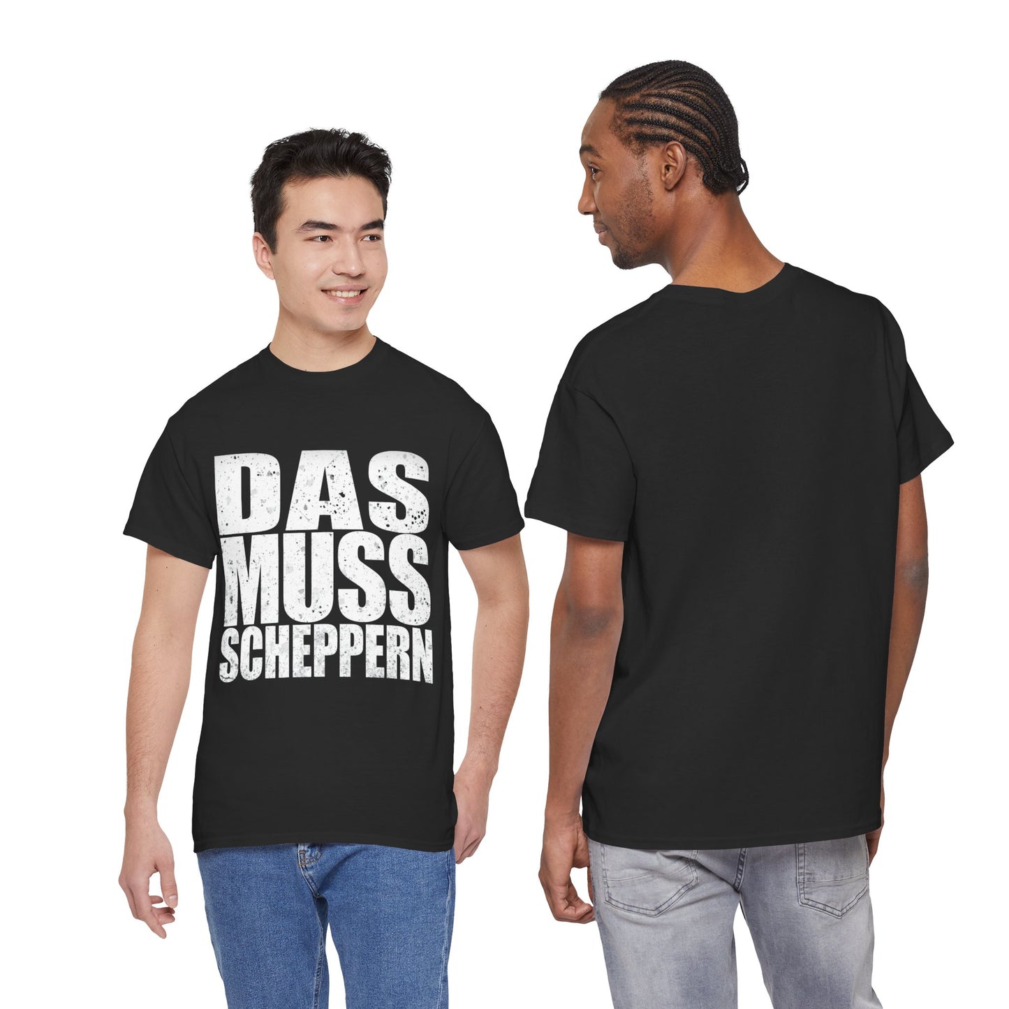 Unisex T‑Shirt — Rave Streetwear Das Muss Scheppern Hardstyle Rave Festival