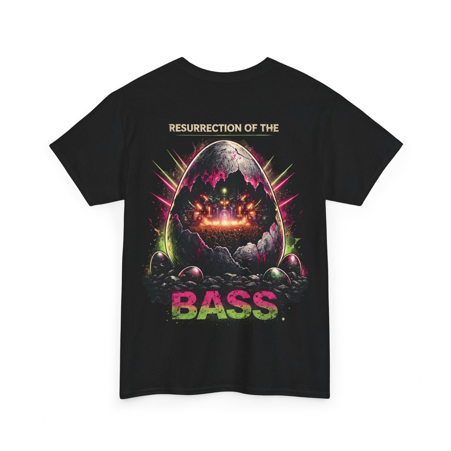 Unisex T-Shirt - Ostern - Rave - Hardstyle - egg - bass