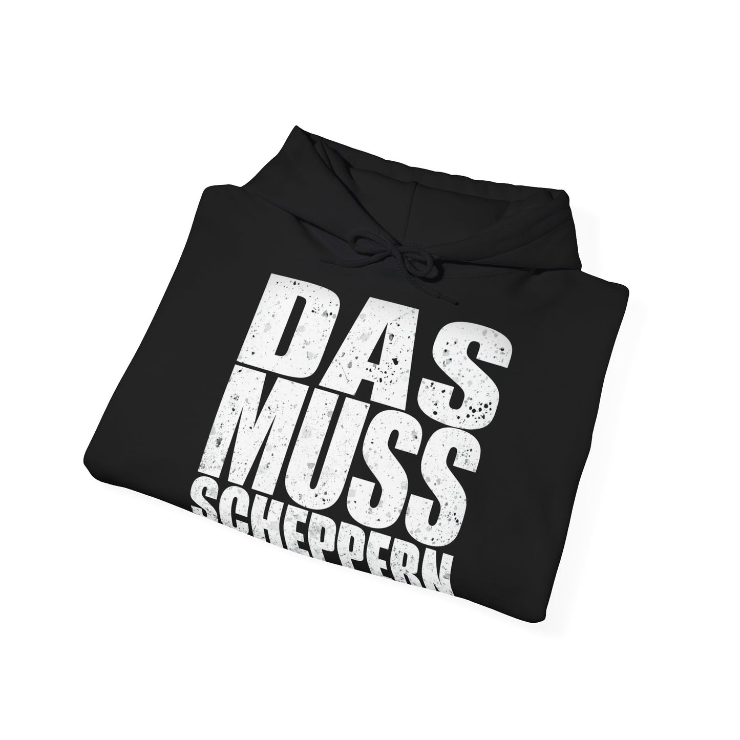 Hardstyle Hoodie Herren & Damen – DAS MUSS SCHEPPERN Festival Pullover | Rave Streetwear