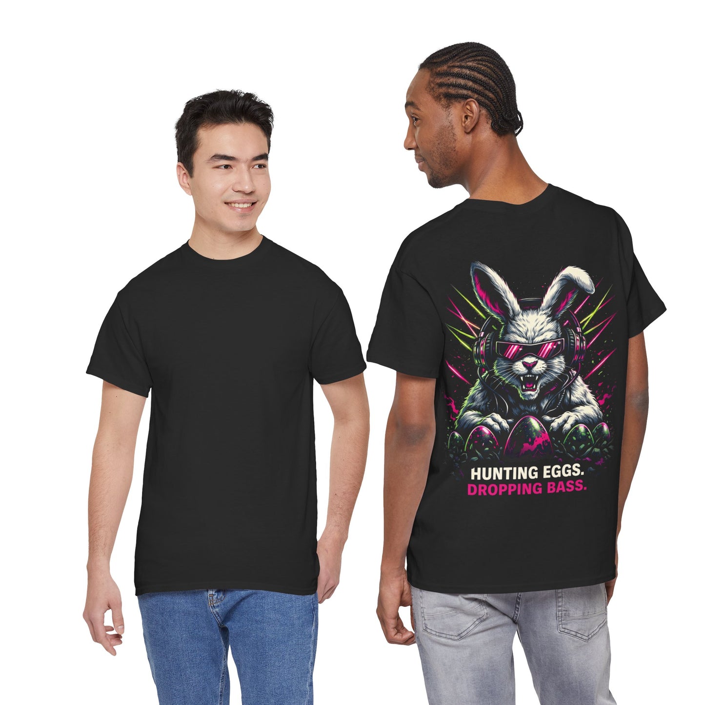 Unisex T-Shirt  - Ostern - Rave - Hardstyle Hunting Eggs