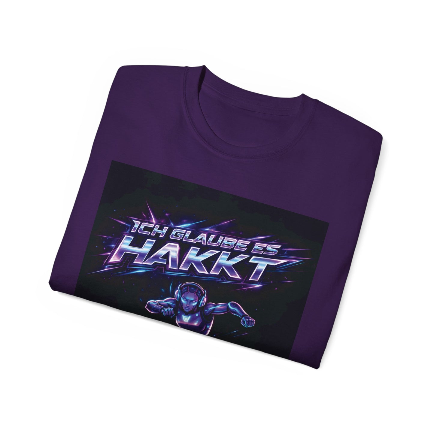 Hardstyle T-Shirt Herren & Damen – ICH GLAUB ES HAKKT Shirt | Rave Streetwear