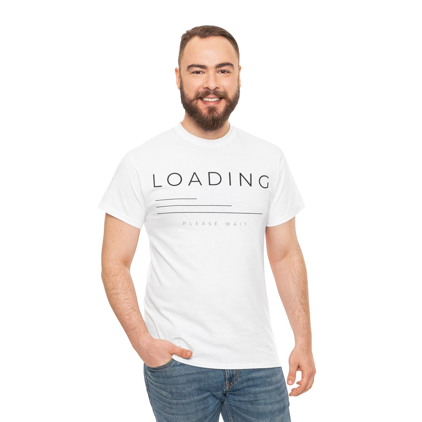 Unisex T‑Shirt — Loading White