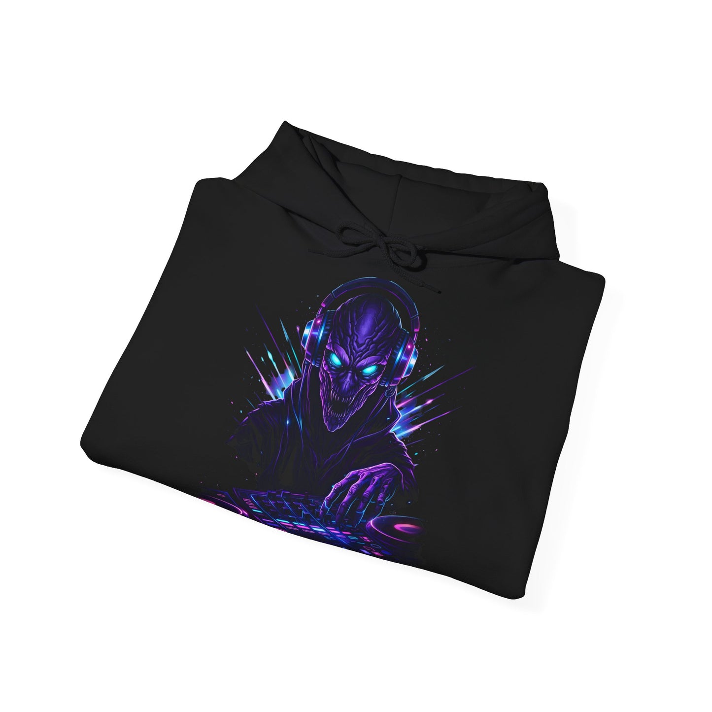 Hardstyle Hoodie Herren & Damen – DJ ALIEN Festival Pullover | Rave Streetwear