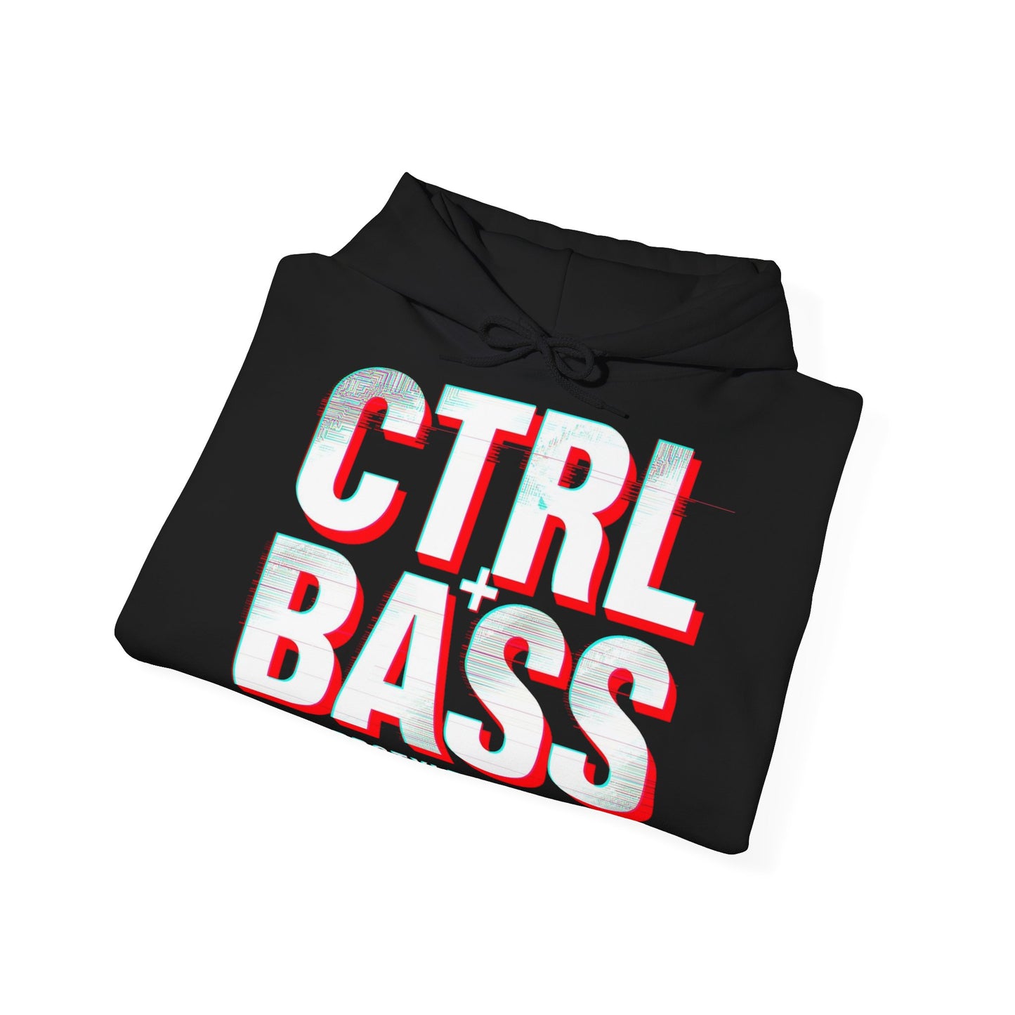 Hardstyle Hoodie Herren & Damen – CTRL+BASS Pullover | Rave Streetwear