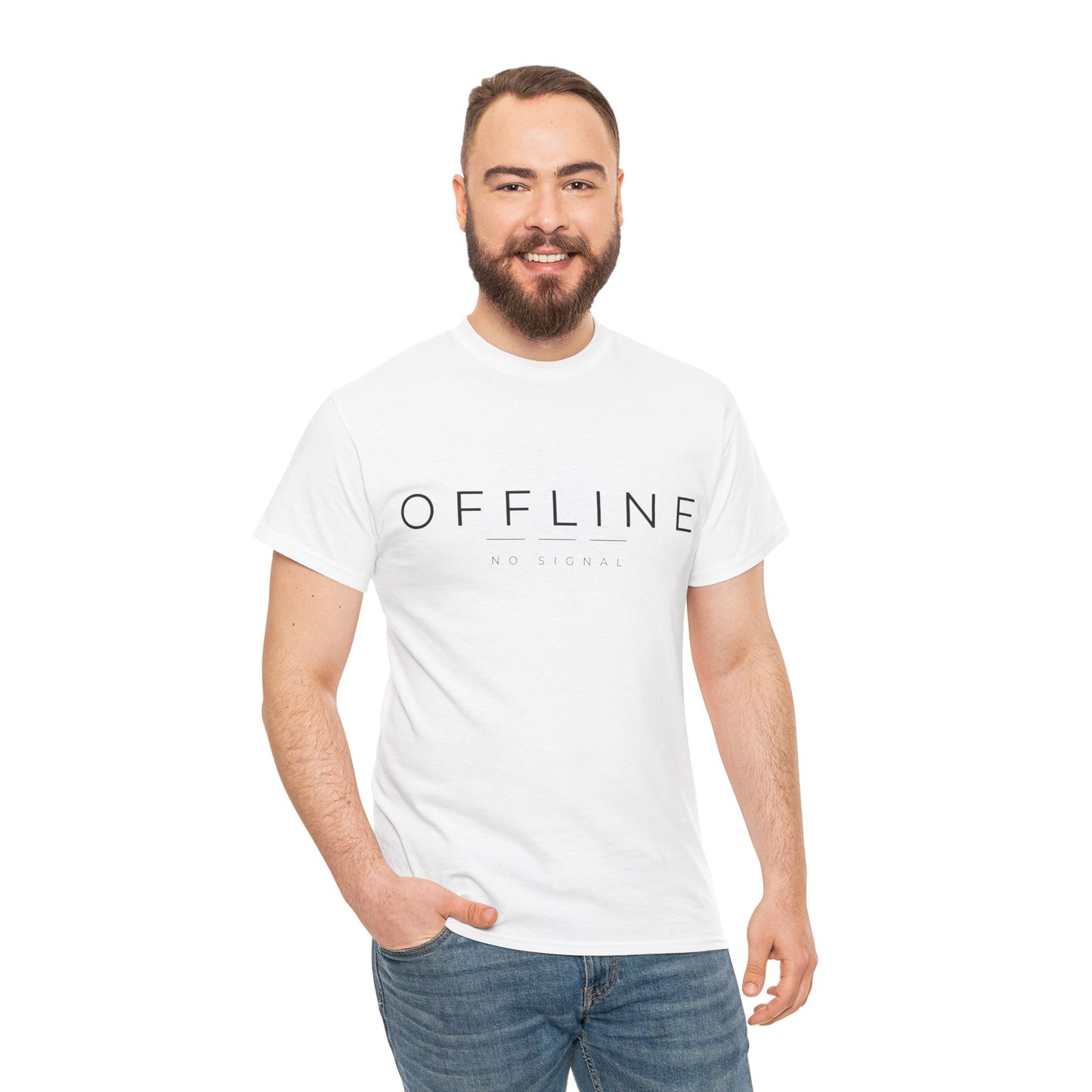 Unisex T‑Shirt — Offline White