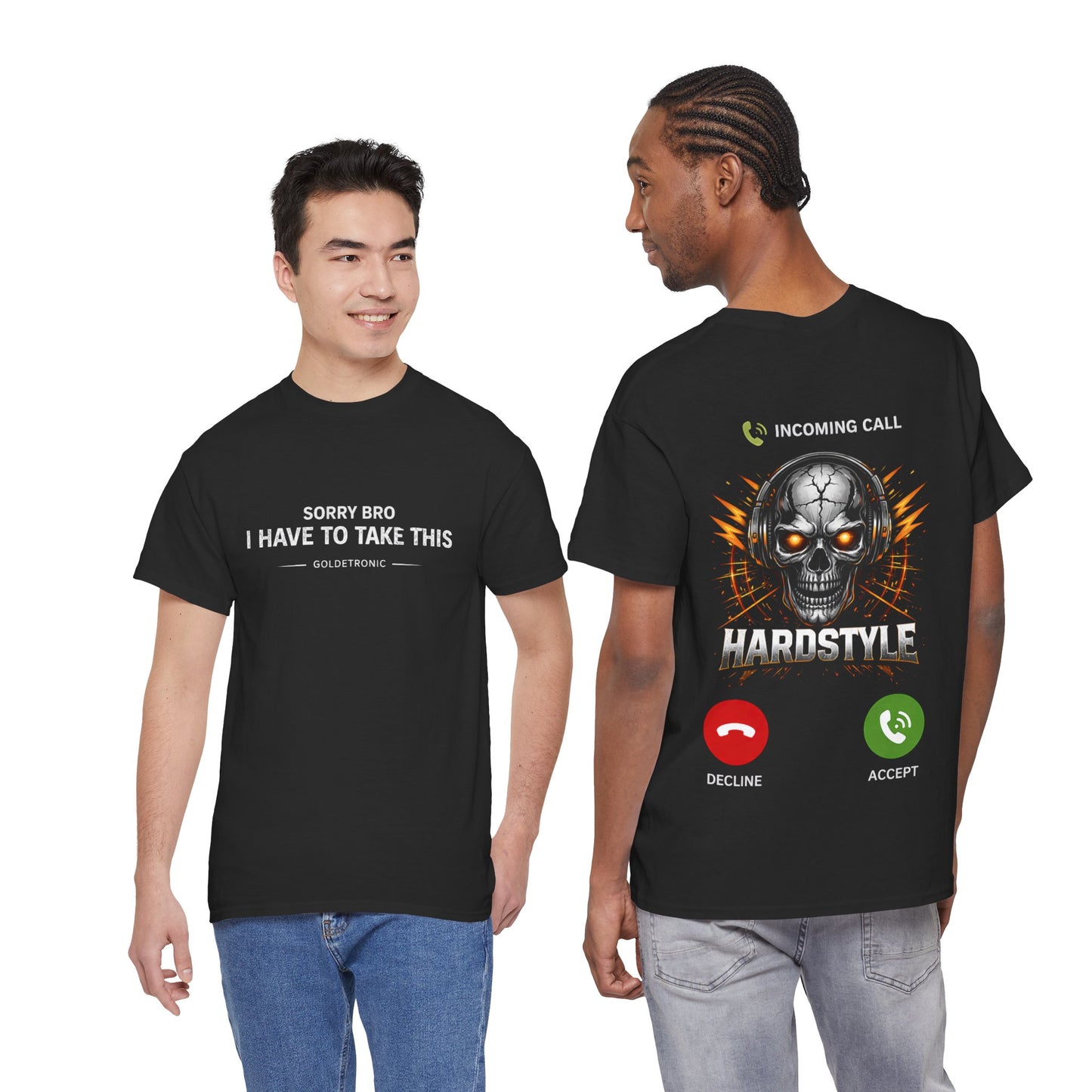 Unisex T‑Shirt — Rave Streetwear Incoming Call