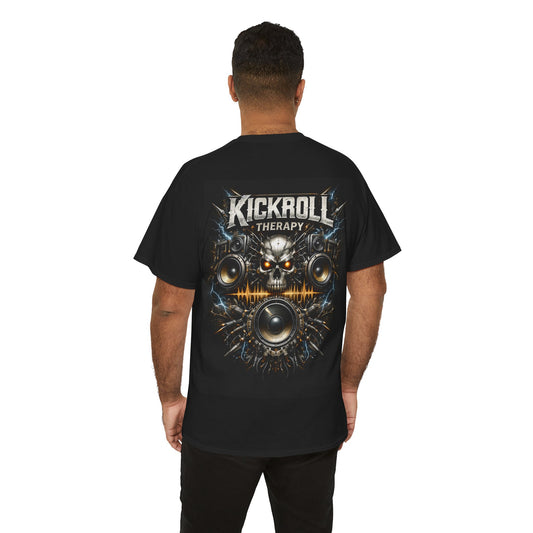 Unisex T‑Shirt — Rave Streetwear Kickroll Therapy Hardstyle Festival