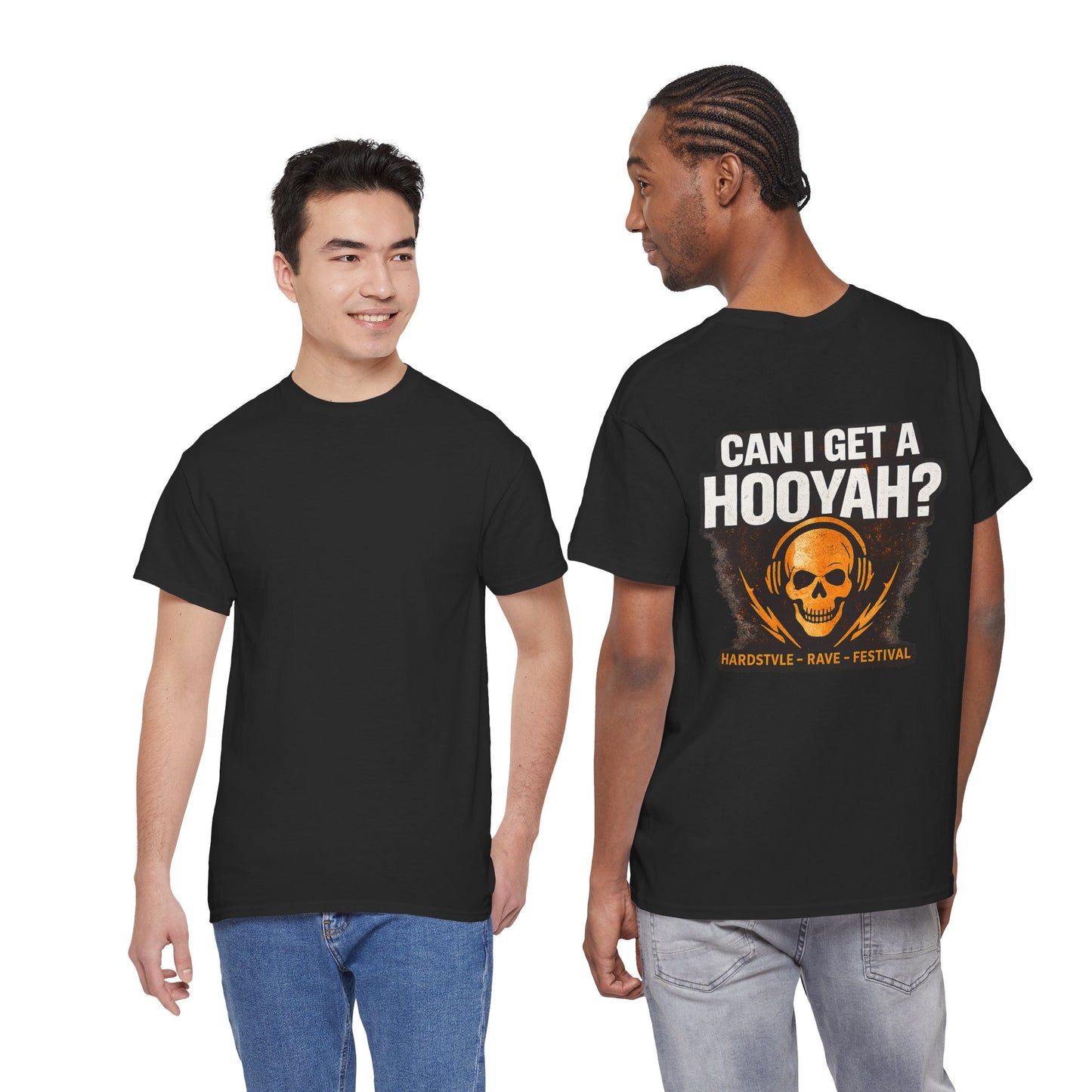 Unisex T‑Shirt — Rave Streetwear Hooyah Hardstyle Rave Festival