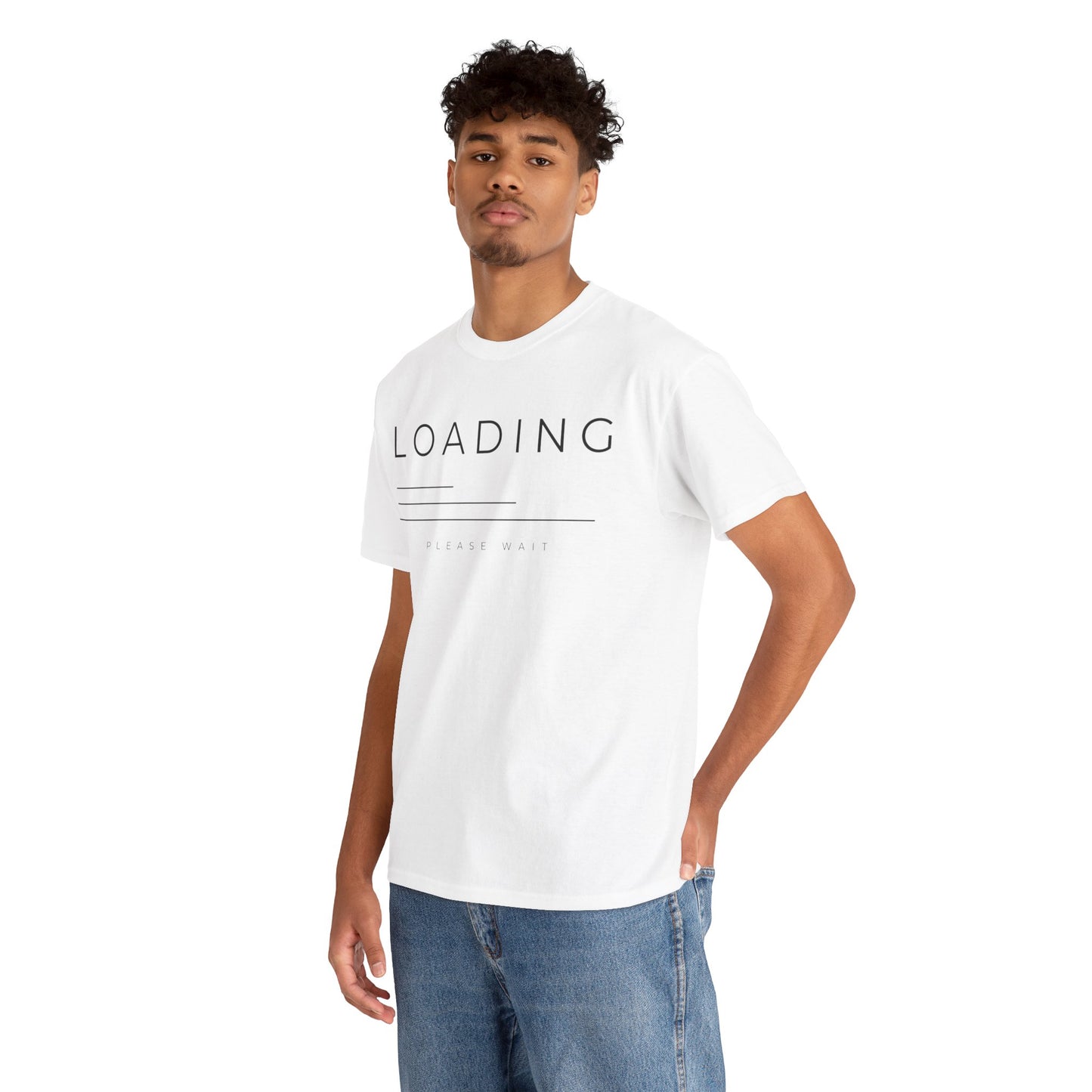 Unisex T‑Shirt — Loading White