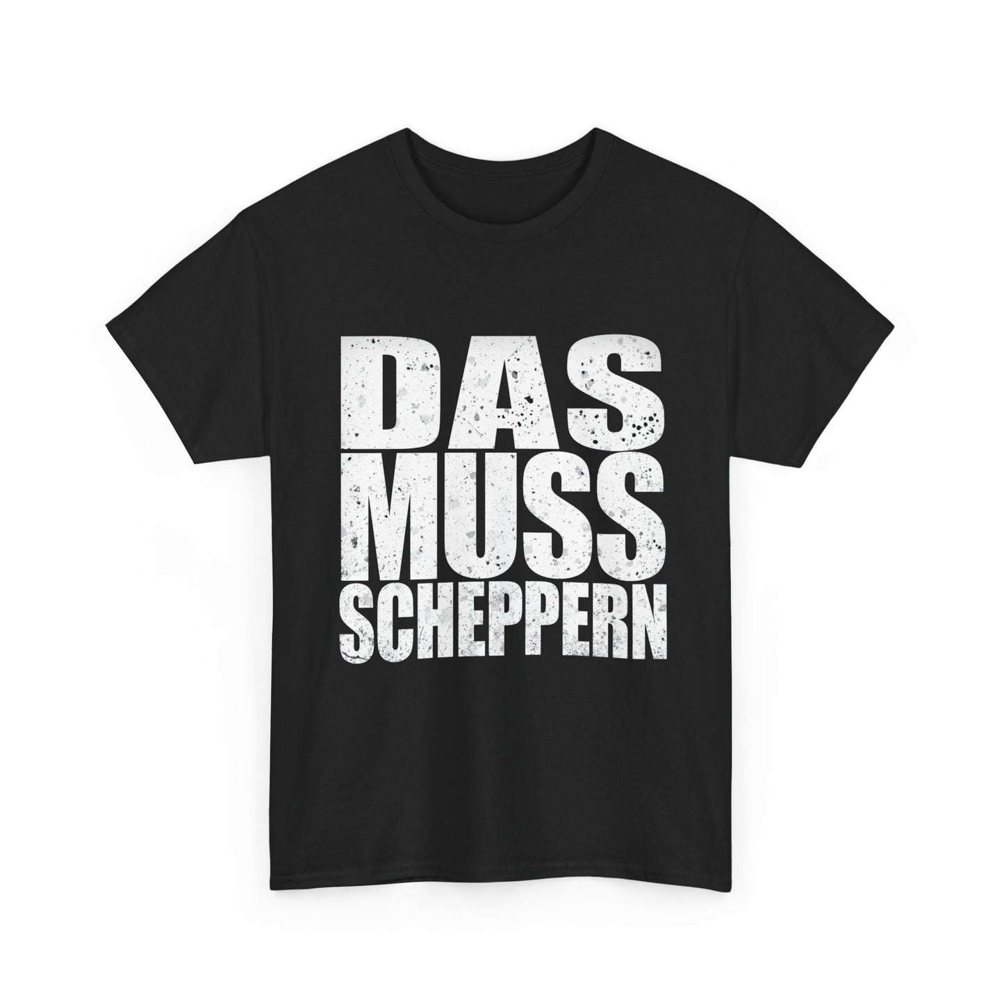 Unisex T‑Shirt — Rave Streetwear Das Muss Scheppern Hardstyle Rave Festival