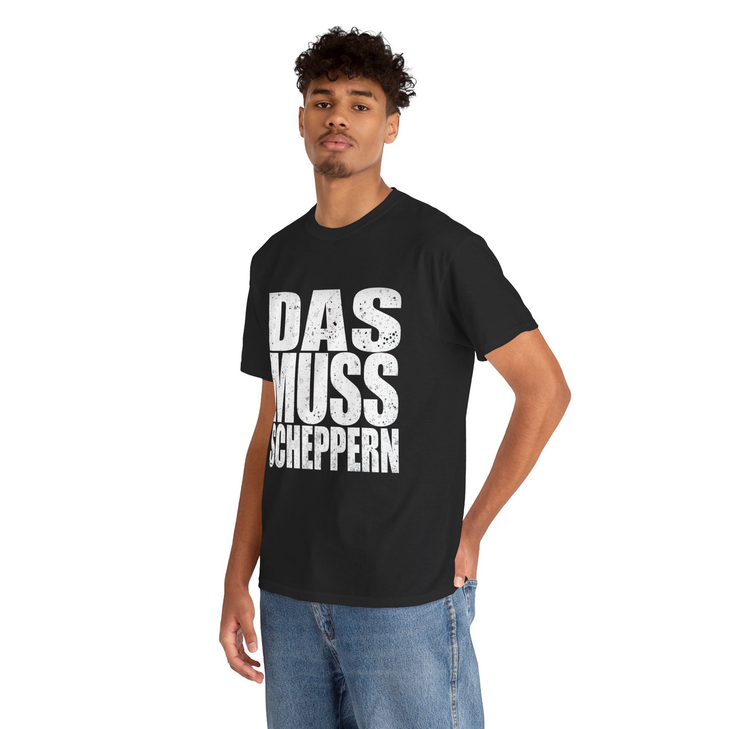 Unisex T‑Shirt — Rave Streetwear Das Muss Scheppern Hardstyle Rave Festival
