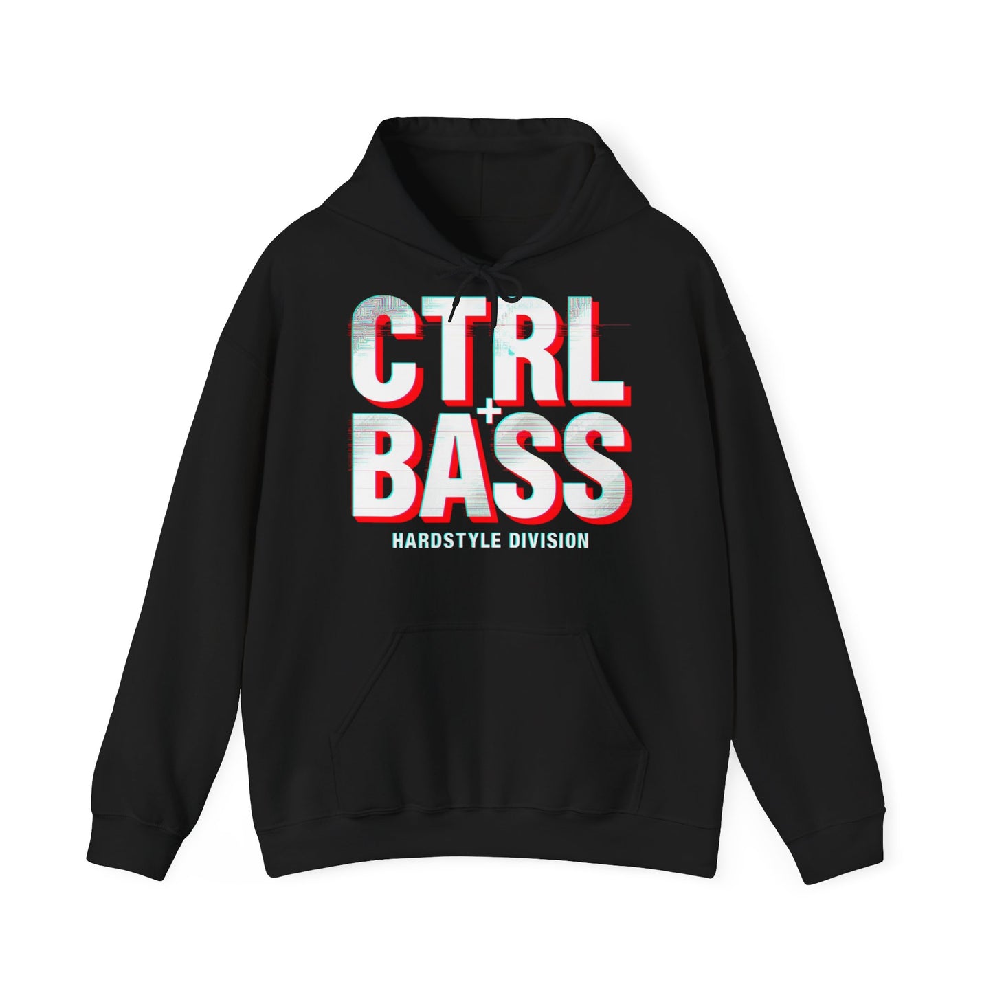 Hardstyle Hoodie Herren & Damen – CTRL+BASS Pullover | Rave Streetwear